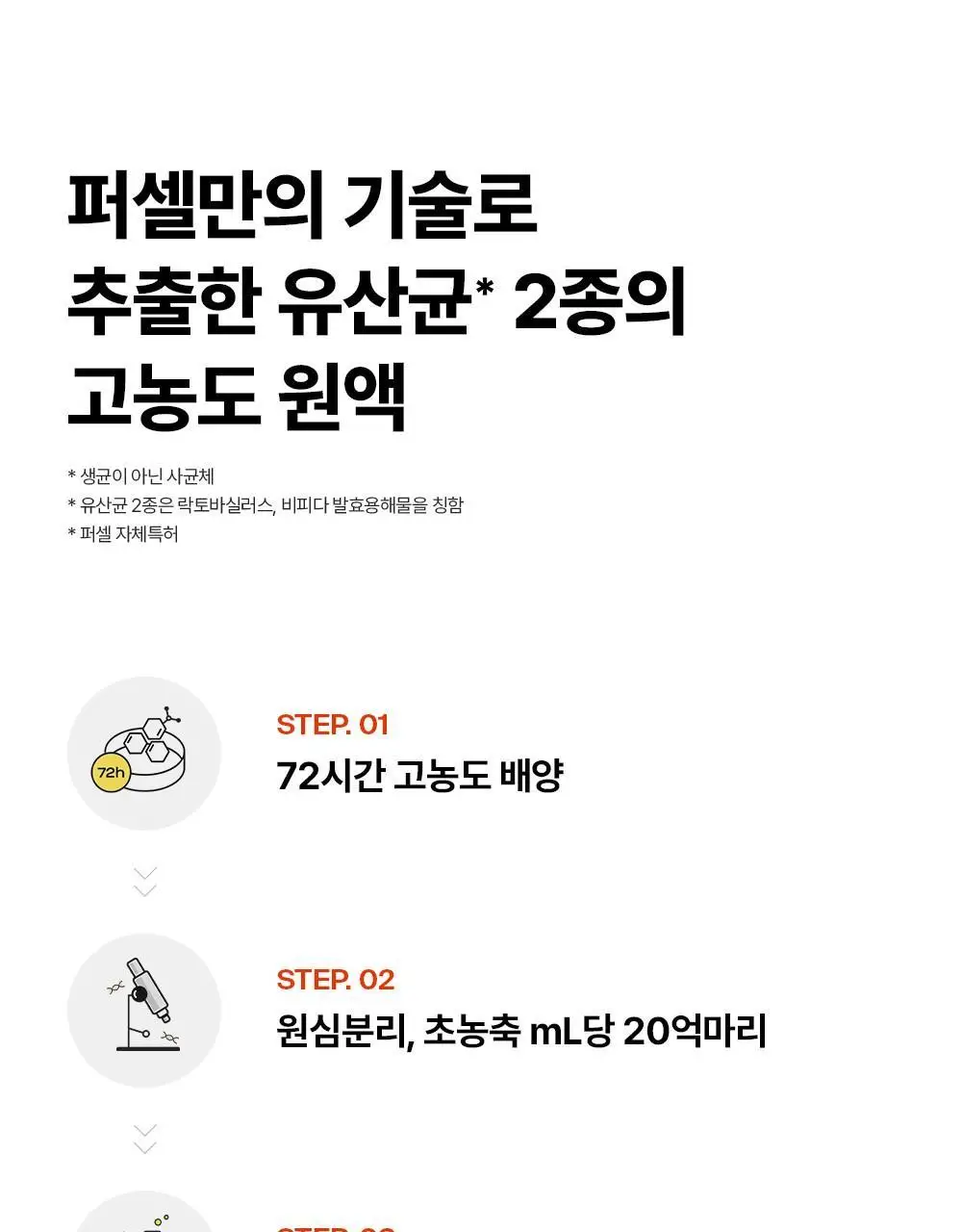 [튼튼장벽강화] 퍼셀 20억/mL 픽셀바이옴 유산균 원액 20ml 상세페이지 28